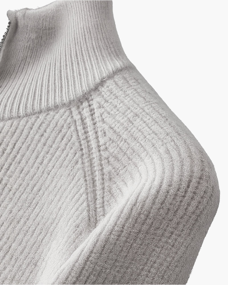 Wool Gilet with Full Zip