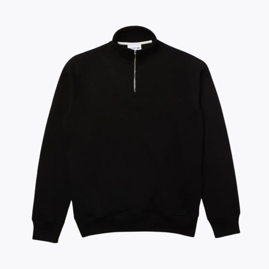 Zip-Up High Neck Sweatshirt